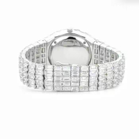 ZOCA Luxury Replica Full Diamond Watch for Woman Quartz Watches for Wrist