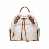 【steve madden】軍旅休閒後背包 BSOLLY(白色)