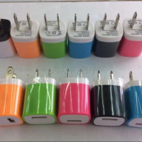 500PCS/LOT 5V 1A US Plug Home Travel Wall Usb Charger Adapter For IPHONE For Samsung Galaxy S7 S6