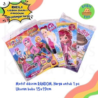 Dress up book karakter RANDOM 1pc buku paper doll