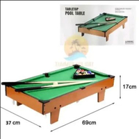 MEJA BILLIARD MINI POOL TABLE TABLETOP BILLIARD BOARD GAME BAHAN KAYU BERKUALITAS TINGGI BOLA HADIAH