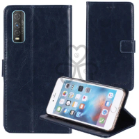 TienJueShi Business TPU Silicone Flip Protect Leather Cover Wallet Case For Vivo V21e Y70t Y52 5G iQ0O Neo5 Lite Pouch Etui