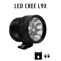 Lampu Led Sorot Tembak Cree L9X 9 Titik Mata 90 Watt Vinyx Motor Mobil Vinyx 90W Car Kendaraan Truck