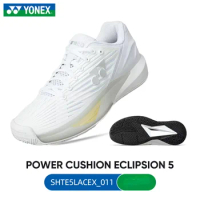 2024 Badminton shoes Yonex ECLIPSION 5 wide tennis shoes men women sport sneakers power cushion boots
