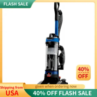 BISSELL CleanView Upright Bagless Vacuum Cleaner with Active Wand, 3536,Black/Cobalt Blue