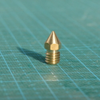 究其科技 3D打印機DIY配件 Reprap 0.3mm噴嘴 1.75mm打印絲適用