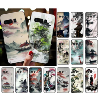 Japan Style Landscape Scaneary Phone Case For Google Pixel 8 7 Pro 7A 7 6A 6 Pro 5A 4A 3A Pixel 4 XL Pixel 5 6 4 3 3A XL