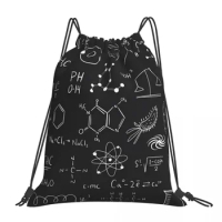 Amazing Science Backpacks Multi-function Portable Drawstring Bags Drawstring Bundle Pocket Sports Bag BookBag For Travel Student