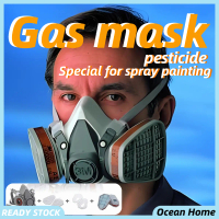 READY STOCK Safefy Protection Chemical Mask 6200 3m Mask Gas Mask Gas Mask Spray Paint Painting Pes