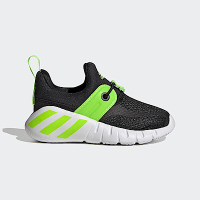 Adidas RapidaZen I GY6654 小童 訓練鞋 運動 休閒 寬楦 套穿式 輕量 透氣 舒適 黑綠