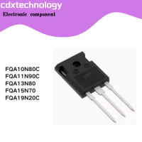 5PCS/LOT FQA10N80C FQA11N90C FQA13N80 FQA15N70 FQA19N20C TO-3P Triode transistor new