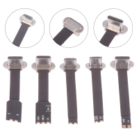 Kabel Rata Jenis-C dan USB Mikro, Kabel FPC 2Pin dan 3Pin, Kabel Pengecasan Lelaki, Wayar Pengecasan