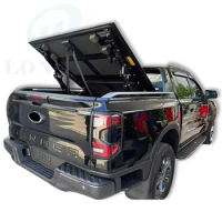 Custom Pickup Truck 4x4 Aluminum Roller Shutter Rear Tonneau Cover Hard tri fold For 2023 Ranger