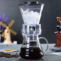 Ice Percolators Filter Coffee Glass Cold Pot Iced Regulatable Machine Maker Dutch Pots Drip Brewer Dripper Brew