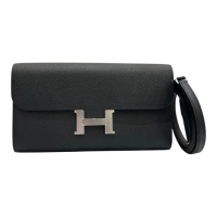 【Hermes 愛馬仕】康康TO GO EPSOM皮(黑色/銀釦/W刻)