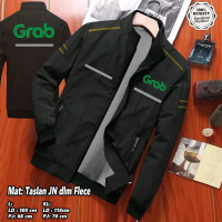 Jaket GRAB DRIVER REFLEKTOR/Jaket Taslan/Premium