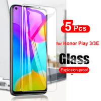 5Pcs Tempered Glass for Huawei Honor X30 X10 Note10 View 20 9X Pro 10 9 50 Lite 8X 7X 6X 9A 8A 8S 30 Screen Protector 10H Film