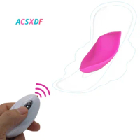 Rechargeable Wireless Remote Control Vibrator 10 Speeds Wearable C String Panties Vibrating Egg Sex Toy For Women