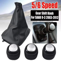 5/6 Speed Gear Shift Knob For SAAB 93 9-3 SS 2003-2008 2009 2010 2011 2012 Car Accessories