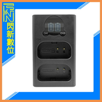 搶券最高折320｜ROWA 樂華 USB LED 雙座 充電器 FOR Panasonic DMW-BLJ31E S1 S1H S1R(公司貨)