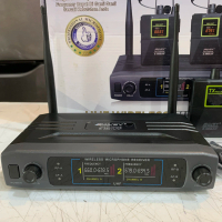 MIC MIKROFON CLIP ON SET ALVEY 3800UHF WIRELESS
