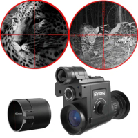 Sytong HT-77 Night Vision Monocular APP Camera Record Shockproof 1080P Sony Sensor OLED Screen for Riflescope Hunting Camping