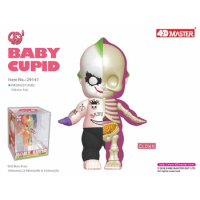 Original Baby Cupid Clown 4D Master Skeleton Anatomy Model Cartoon PVC Anime Figurines Ornaments Kids Gifts