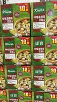 [COSCO代購4] C233013 KNORR 康寶味噌海帶芽豆腐湯 34.7公克X 10包入