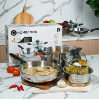 Panci Stainless Homecook set of 4