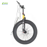 Electric bike front fork front wheel e bike parts fat tre bike Front Wheel Conversion Kit