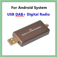 Universal High Sensitivity Car USB Digital Radio Dab Receiver Built-in APK Suitable For Android 12 Navigation System DVD Play