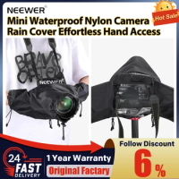 NEEWER PB008 Camera Rain Cover, Small Size Durable Nylon Raincoat for Sony A7 A9 Canon 7D 5D Nikon D750 D850 within ⌀200m