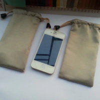 New 4.7'' flannel Bags RF Signal Blocker Anti-Radiation Shield Case Pouch for iPhone 4 4s 5 5s 5c 6s,Free Shipping