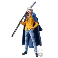 18cm One Piece Japanese Action Model Figure Cool Anime Figure DXF Wano Country Trafalgar Law Collection Model Dolls Gift Toy