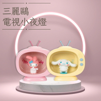 正版三麗鷗美樂蒂大耳狗電視小夜燈 擺飾  發光擺件 卡通小夜燈