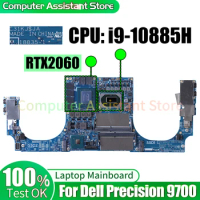 For Dell Precision 9700 Laptop Mainboard 18835-1 03CPGC i9-10885H RTX2060 Notebook Motherboard