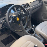 免運公司貨 汽車方向盤 MOMO方向盤V1 飛度雅閣思域賽車改裝標致206高爾夫14寸真皮 可開發票/快速出貨