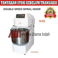 Guataka GTK030009 Double Speed Spiral Mixer 60 L 3 Phase - Mixer Adonan Roti Skala Besar - Mesin Pen