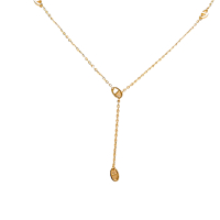 【路森金飾】黃金項鍊(豬鼻子8a金重:1.03錢+-0.03錢)