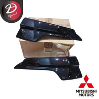 Spoiler Bumper Depan FRONT CORNER EXTENTION ASX Warna Hitam Black Mitsubishi Outlander 2012-2014 Gen