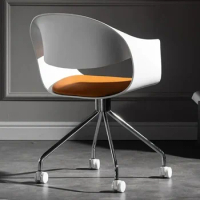 Wheels Designer Office Chair Comfy Conference Modern Mobiles Desk Comfy Lazy Office Chair Gamer Modern Furniture
