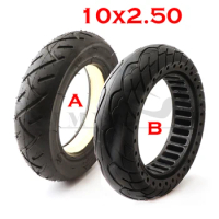 10x2.50 solid tire tubeless tire suitable for Quick 3 ZERO 10X Inokim OX folding electric scooter 10 inch mini motorcycle shaver