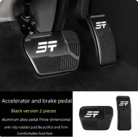 Jetour Traveller T2 2023 2024 2025 ฝาครอบป้องกันแป้นเหยียบอลูมิเนียมสำหรับรถ