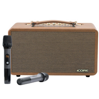 Icore Bộ Loa Karaoke Xách Tay P8 Kèm 02 Micro