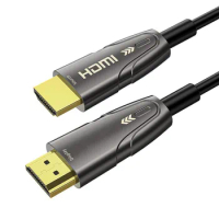 HD Fiber Optic HDMI 2.0 Cable 4K@60Hz Fiber cable High Speed 18Gbps HDCP2.2 HDR ARC for PS5/4 Xbox HDTV Projector free shipping
