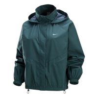 【NIKE 耐吉】Swift SF JKT 女款 藍綠色 運動 休閒 反光 防風 防水 口袋 連帽 外套 FB7493-338