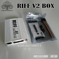 free shipping 2019 original new Riff V2 Box / riff box + adapter for LG&amp;HTC, for Samsung mobiles Repair and Flash