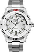BALL 波爾錶 Watch Fireman 戰火勇士系列機械錶(DM3090A-S3J-WH)-42mm-白面鋼帶｜指定卡滿5千回饋10%