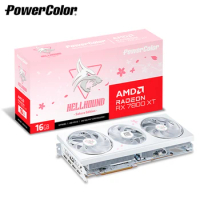 Graphics Card Hellhound Sakura AMD RX 7800 XT 16GB GDDR6