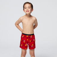【Mr. DADADO】灌籃無敵 140-160男童內褲 品牌推薦-舒適寬鬆-GCQ337RS(紅)